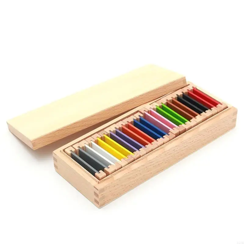 Monessori Sensorial Maerial Learning Color Able Box Preschool Oy