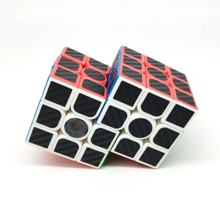 Cubo Twist Doppio 3x3 4x4 Connesso Cubo Magico in Fibra di Carbonio Cubo di Velocità Puzzle Giocattolo per Bambini Ragazzi Regalo Giocattoli Magici Rompicapo
