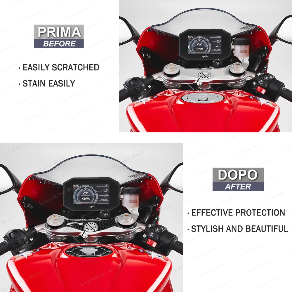 Motorcycle Accessories  3D Epoxy Protection Sticker Decal Waterproof Protective Sticker for MV Agusta F3