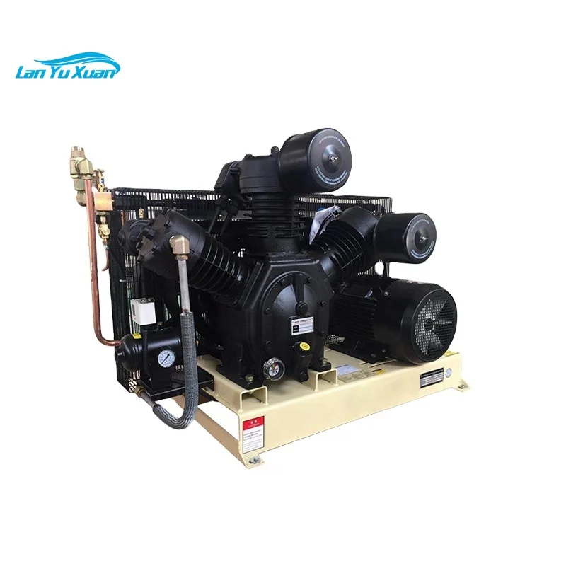 11kw 15kw 1.2/30 1.5/30 3.0mpa high pressure head industrial air compressor