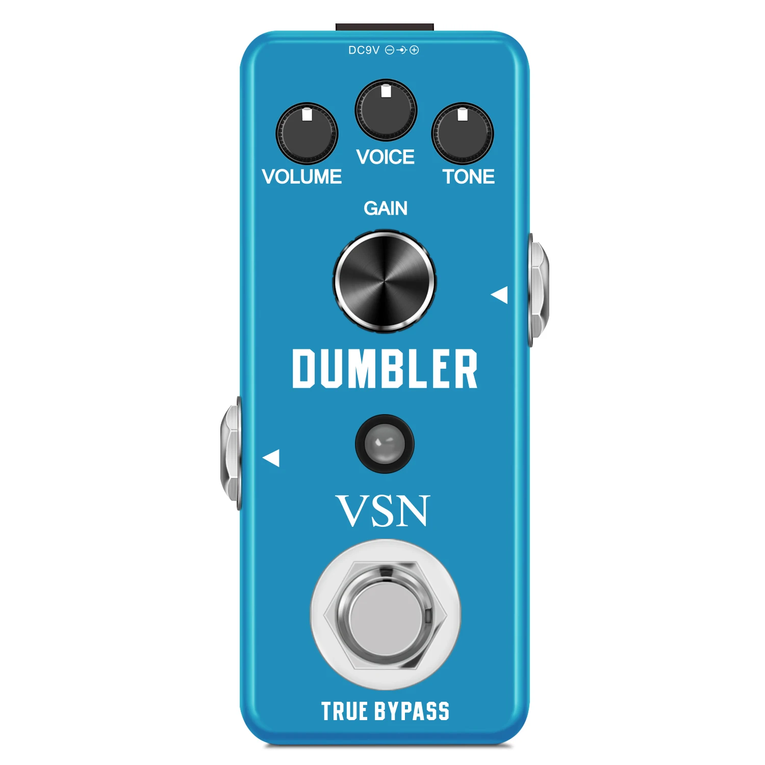 VSN Compact Guitar Effects Pedal Dumbler Overdrive Effects Analog Based on Zen-drive Dumble Single Effector True Bypass