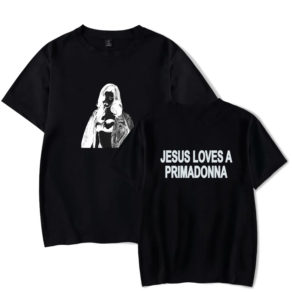 Nessa Barrett Jesus loves a primadonna Tshirt 2026 Merch Crewneck Short Sleeve Men Women Tee