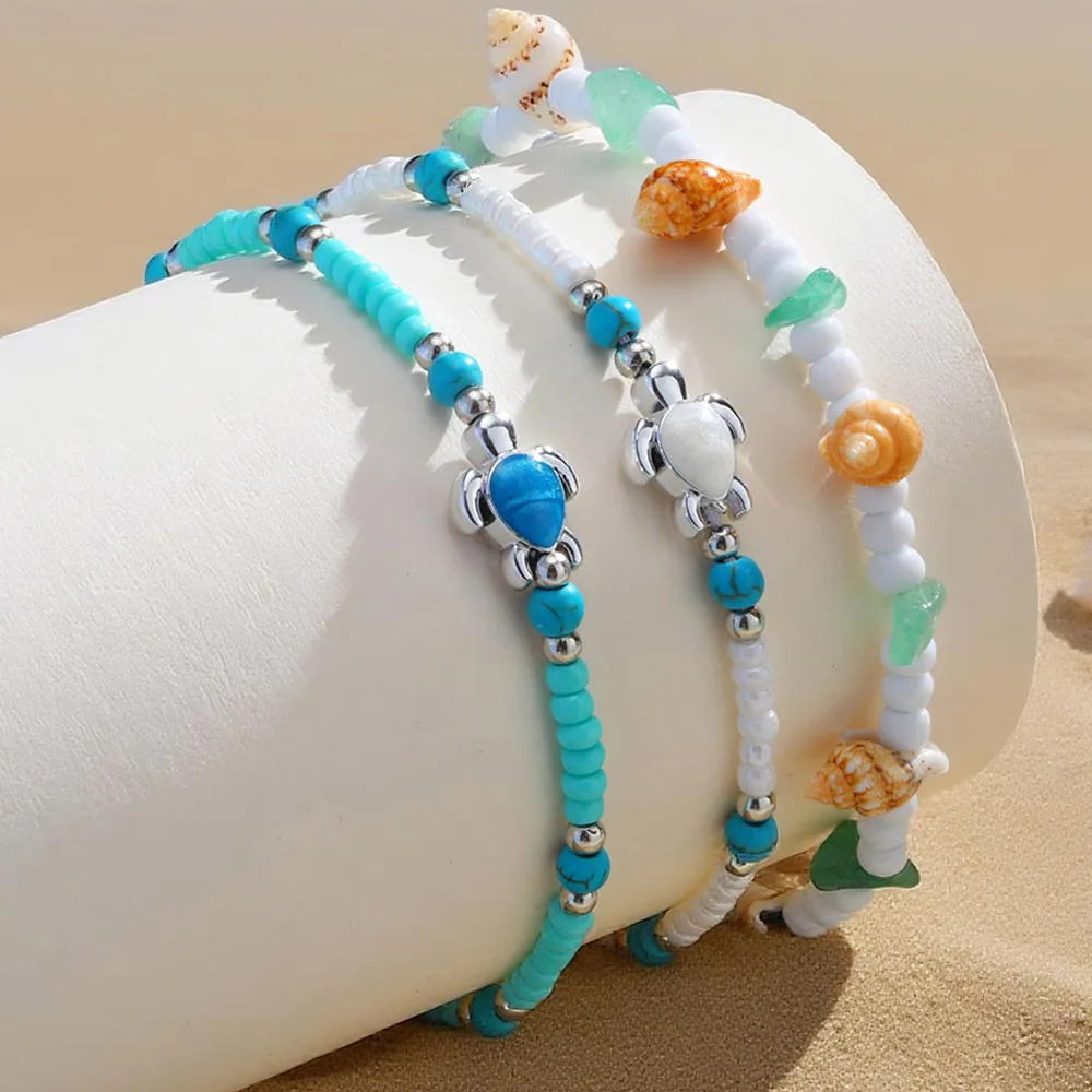 Turtle Anklet Water…