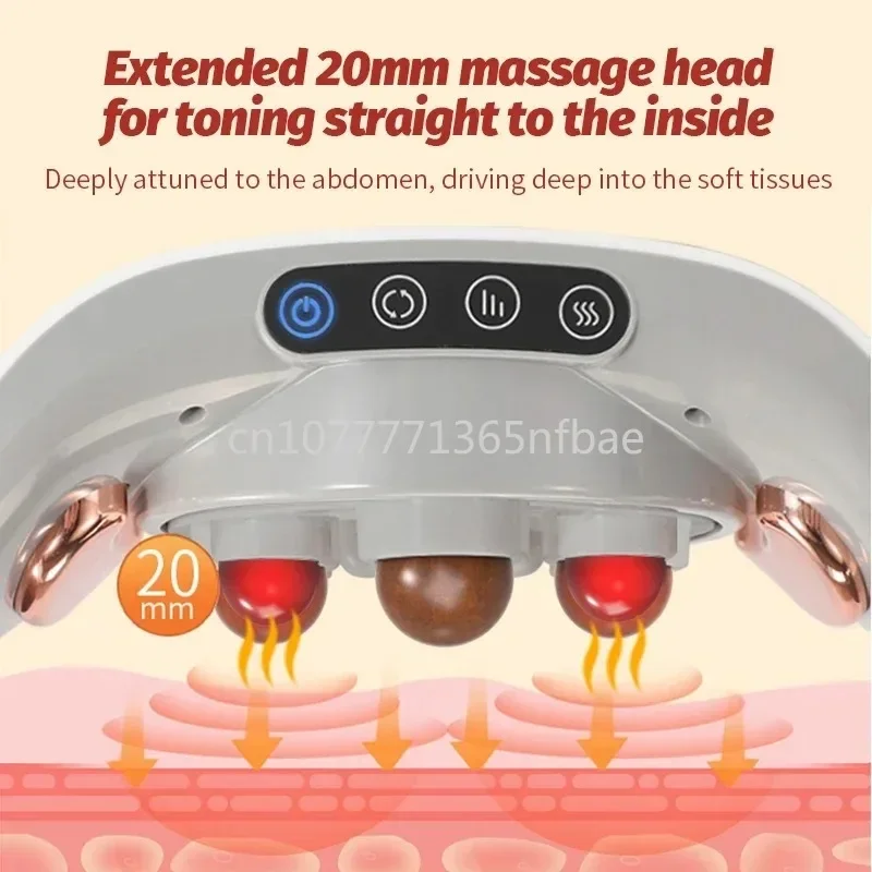 Abdominal slimming - Belt burning fat abdominal massage abdominal muscle massager, with good quality and long service time,