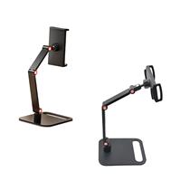 Tablet Stand Holder Heavy Duty Portable for Home Office Stable Universal Versatile Rotating Three Axis Adjustable Non Slip Base