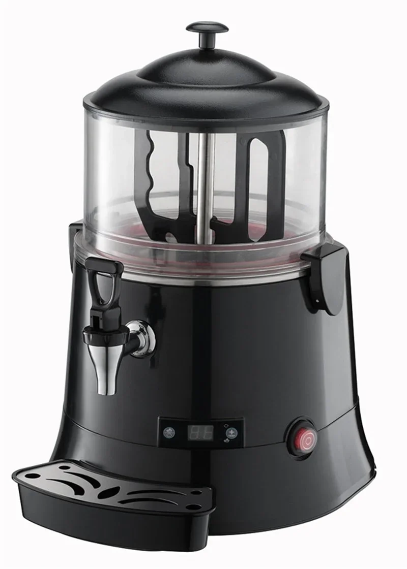 Rotary Hot Chocolate Warmer Mixer Dispenser For Cocoa Milk Coffee
