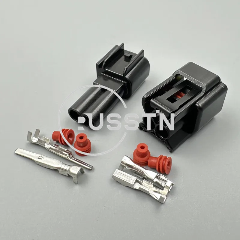 1 Set 2 Pin FW-C-2F-B FW-C-2M-B Ignition Coil Socket AC Assembly Automotive Waterproof Connector Wire Cable Plug For Ford Focus