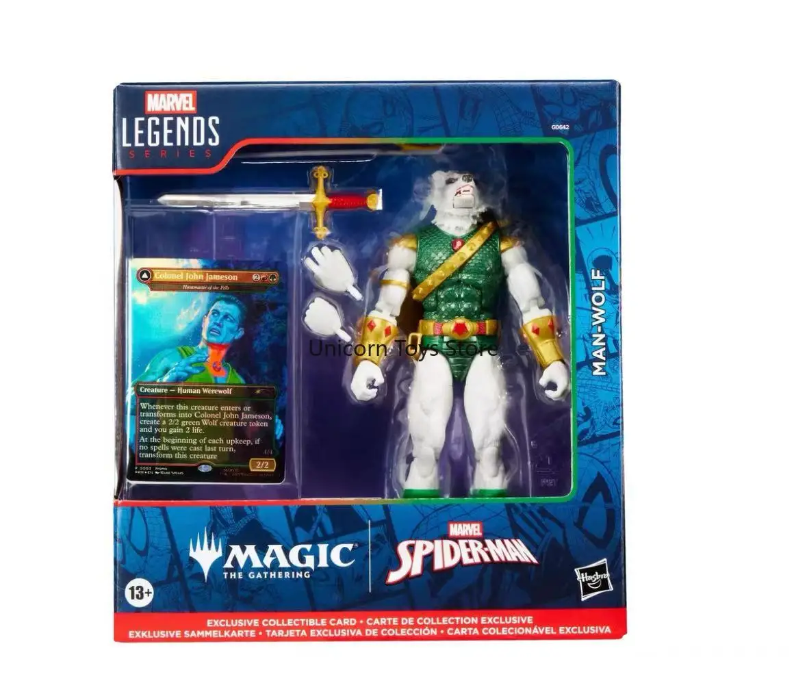 

In Stock Hasbro Magic Linkage Werewolf 6-inch Moving Figure Hong Kong Version