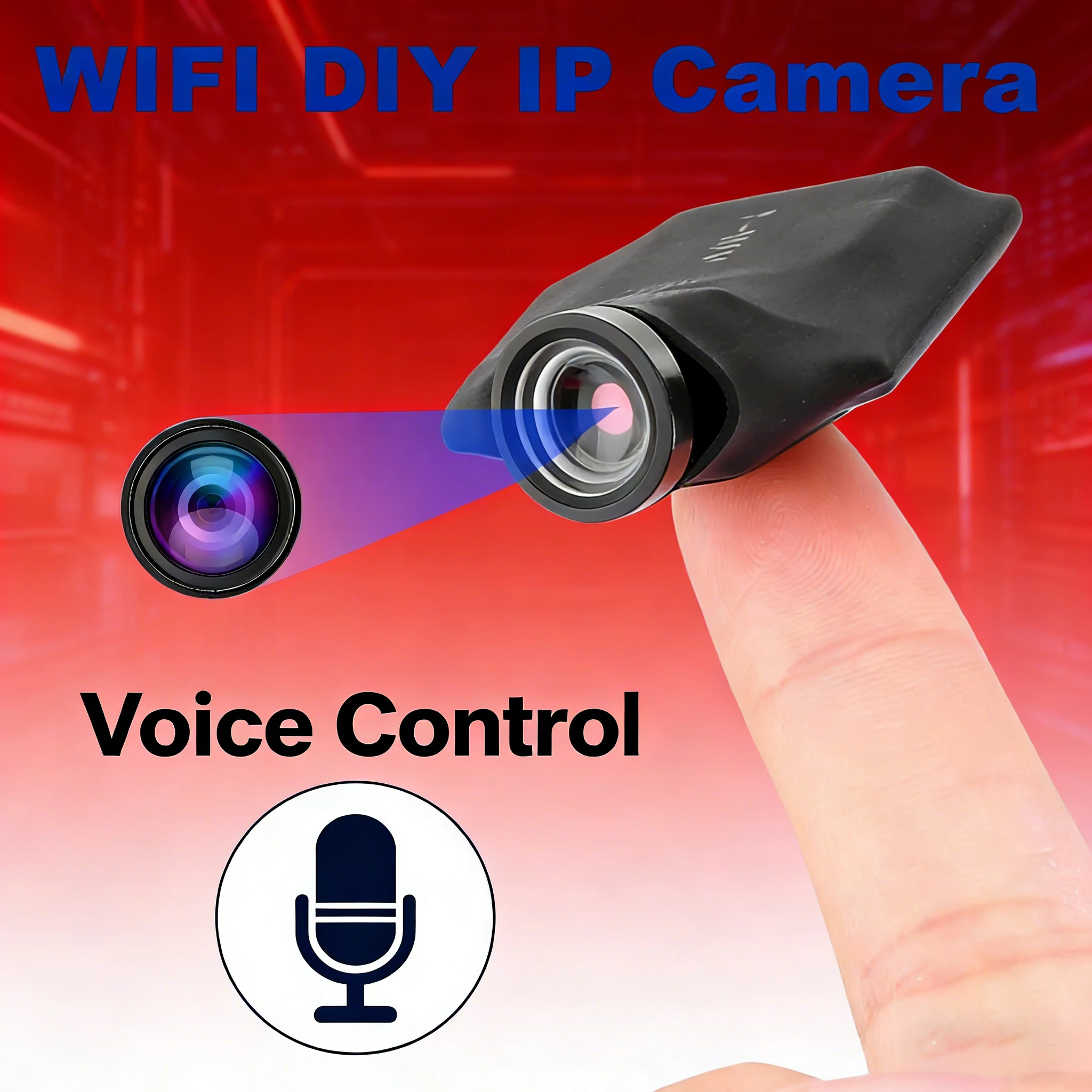 HD 1080P 120° Wide Angle Wifi DlYIP Camera Smallest Video Recorders MotionDetection Home Baby Monitor Video Surveillance Cam