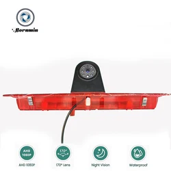 Bornwin Reverse lights cameraCVBS HD Waterproof Rear View Camera With LED LightFor Ford Transit Caravan 2014 To 2018