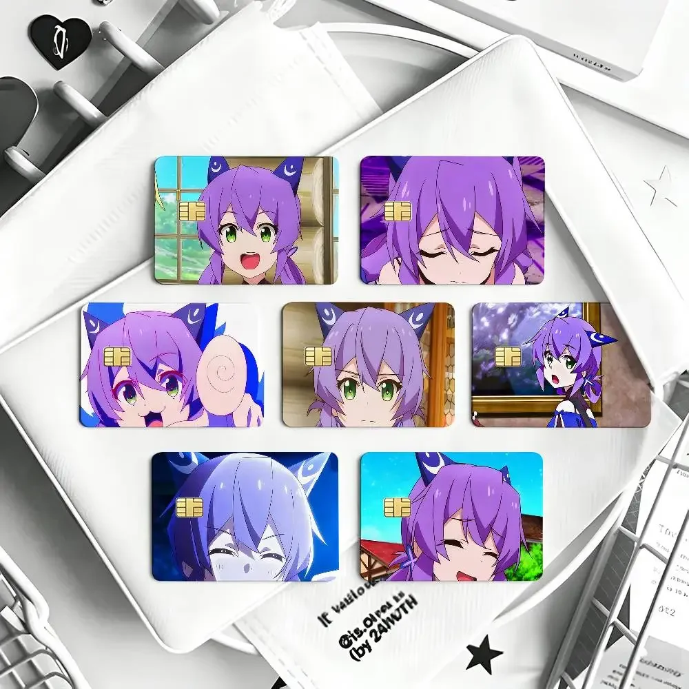 Flatorte Card Sticker Cartoon Art Credit Card Skin Anti Scratch Bank Debit Card Decal