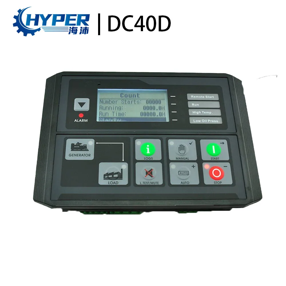 

DC40D Mebay Original LCD Display Diesel Generator Set Controller Module Genset Parameters Monitoring DC42D DC40DR DC42DR MK3