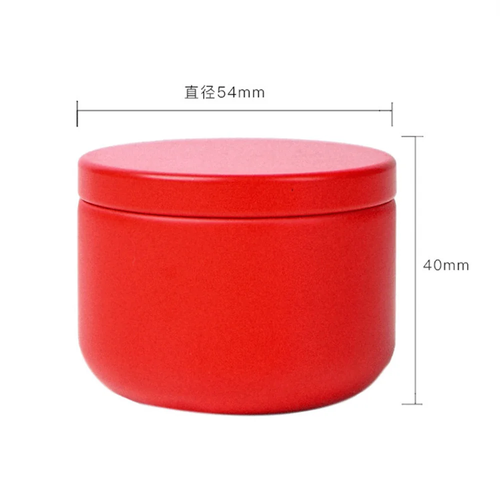 Portable Tea Cans Thick Iron Herb Stash Sealed Cans Smell Proof Container Spice Storage Organizer Box Kitchen Gadgets Sugar Jars