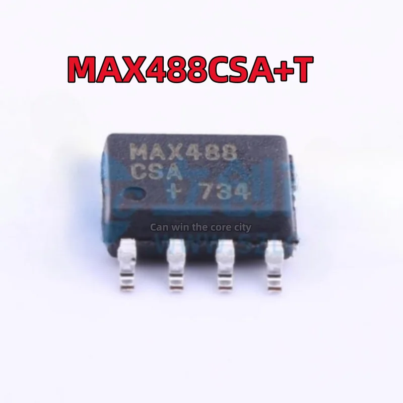 

5-100 PCS / LOT New MAX488CSA + T MAX488 patch SOP-8 5V powered 115 Kbps transceiver in stock