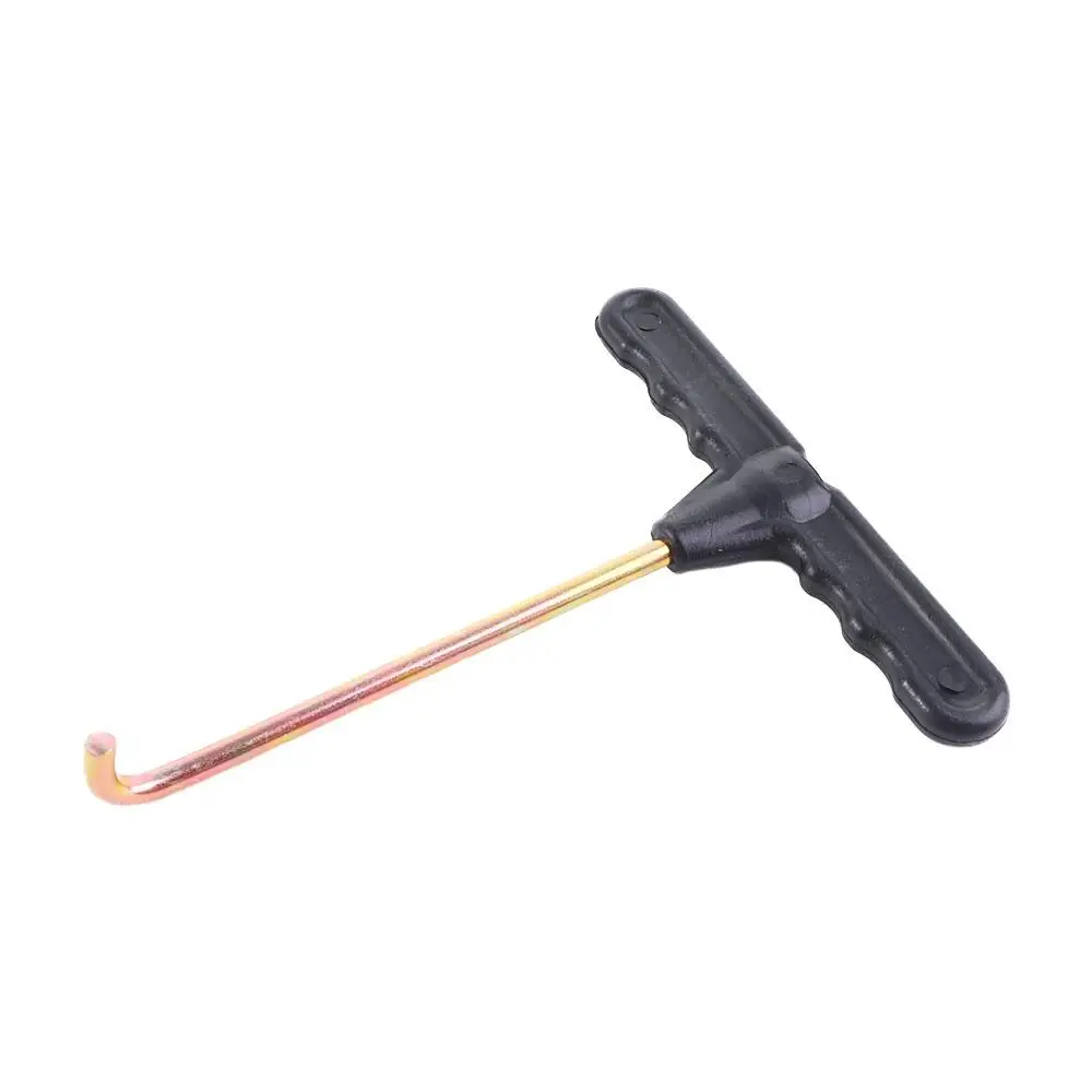 for Outdoor Mat Trampoline Spring Pull Pull Hook T-Hook Puller Extractor Tent Peg Puller Spring Pull Tool Springs Puller