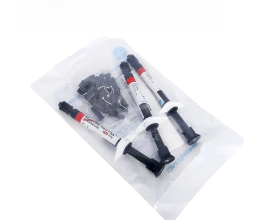 Materiał kompozytowy nano do fotopolimerizacji SHOFU F00, żywica płynna, 2,2 g/szt., do pielęgnacji jamy ustnej, naprawy, wypełniania, narzędzia laboratoryjne.