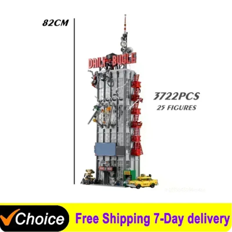 The Bugle Building Of Daily 3772PCS Classic Building Blocks Bricks Birthday Christmas Gifts For Children Compatible 76178