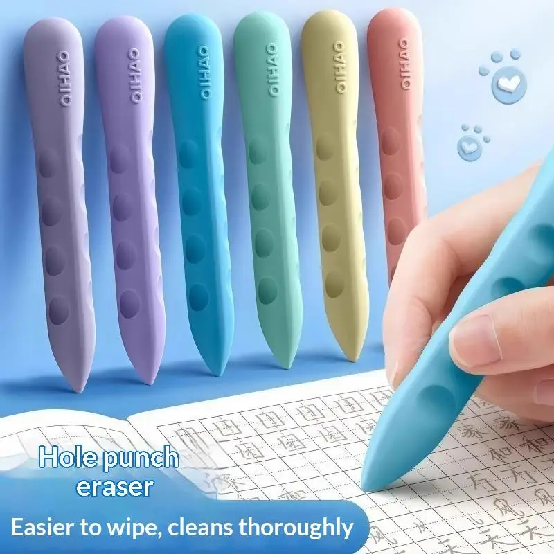 3/5Pcs Large Clean Erasers for Elementary Students, Art Eraser, Easy Wipe, No Residue & Dust‑Free for Art Drawing