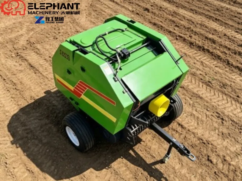 Full Automatic Forage Silage Baler Wheat Straw Hay Baling Equipment For Pasture Operation