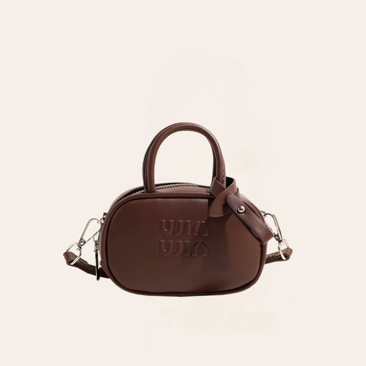 

Bowling mini small bag style 2025 famous brand all-match lipstick bag light luxury designer niche high-end messenger bag trend