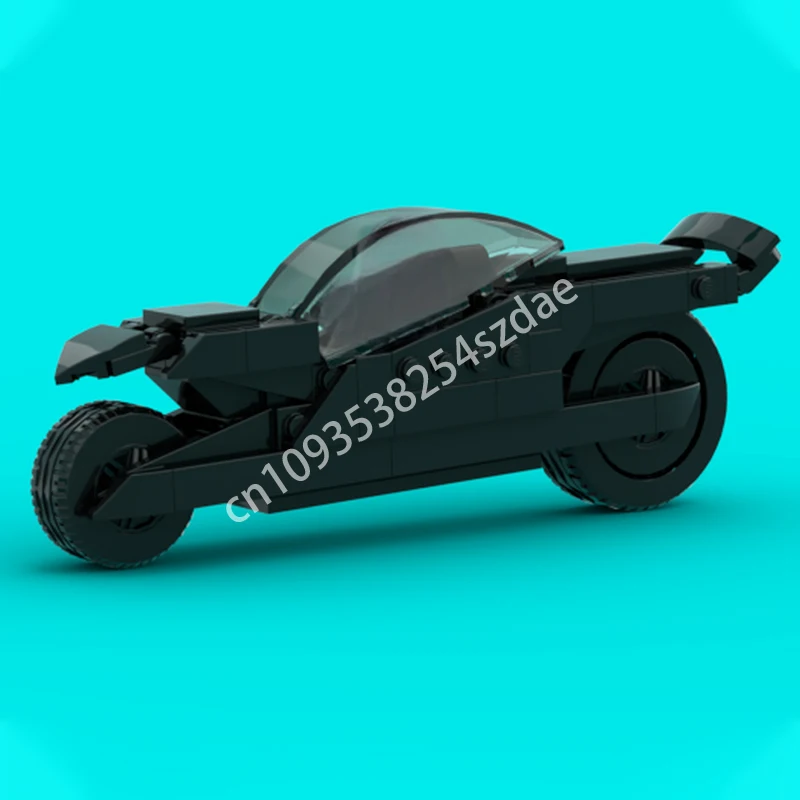 

118 шт., MOC Thunderbirds, теневой велосипед, городские строительные блоки, детская рождественская игрушка на день рождения, подарок, успокаивающий набор для начинающих