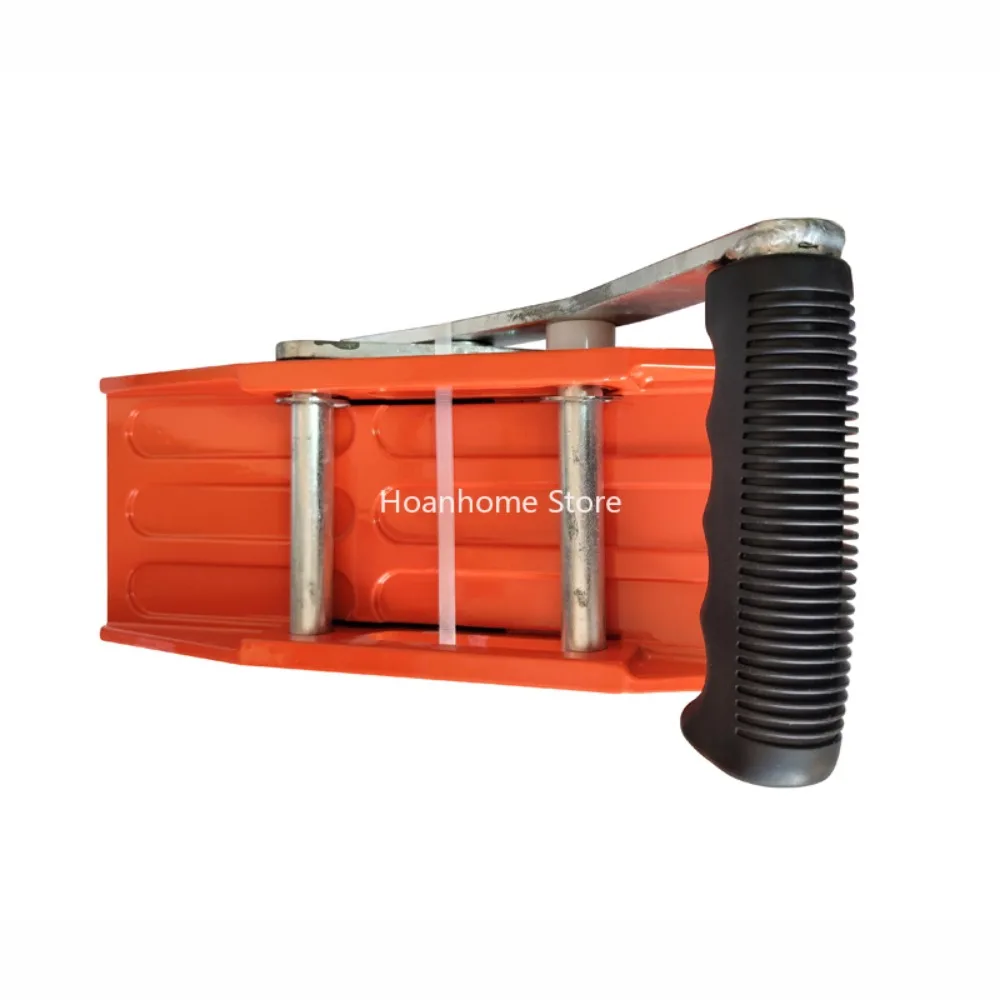 for Transporting of Glass Slabs/Metal Sheet/Granite 0-40MMv Double Handed Stone Carrying Clamps with Rubber-lined Porterage Tool