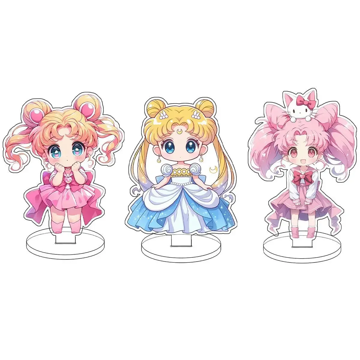 Sailor Moon Acrylic nameplates with cartoon designs - perfect for tabletop decorations lovely collectible gifts and accessories