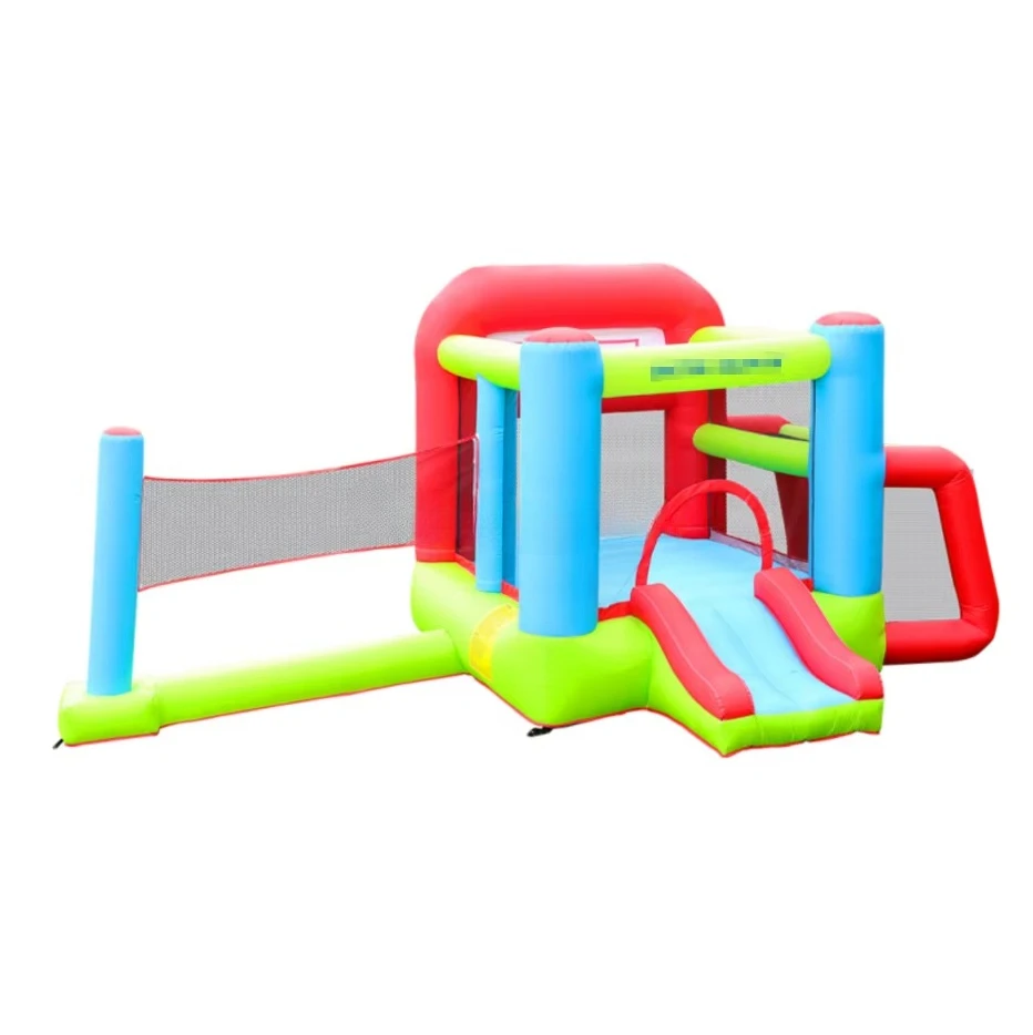 

Manufacturer Customized Pvc Inflatable Amusement Park Outdoor Playground Inflatable Trampoline Bouncer Castle for Kid