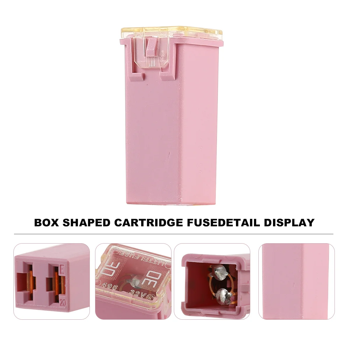 

8 pcs Micro Mini Box Shaped Kit 30V 15A 20A 25A 30A Automotive Blade Fuse For Ram Truck Fuse Box Circuit Protection Cartridge
