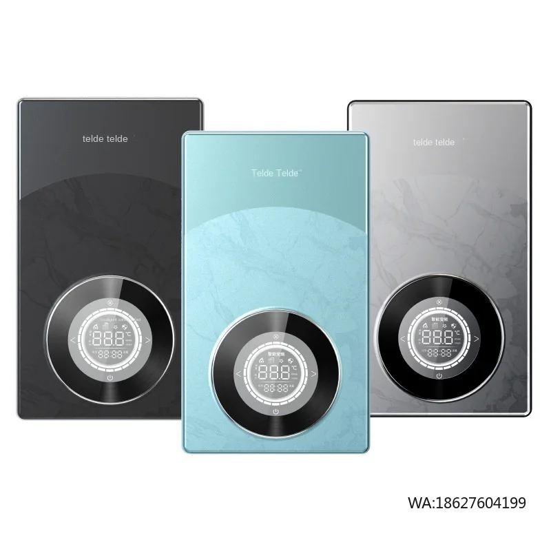 

Электрический проточный водонагреватель с сенсорным управлением, интеллектуальным голосовым управлением, постоянной температурой и энергосбережением для ванной комнаты