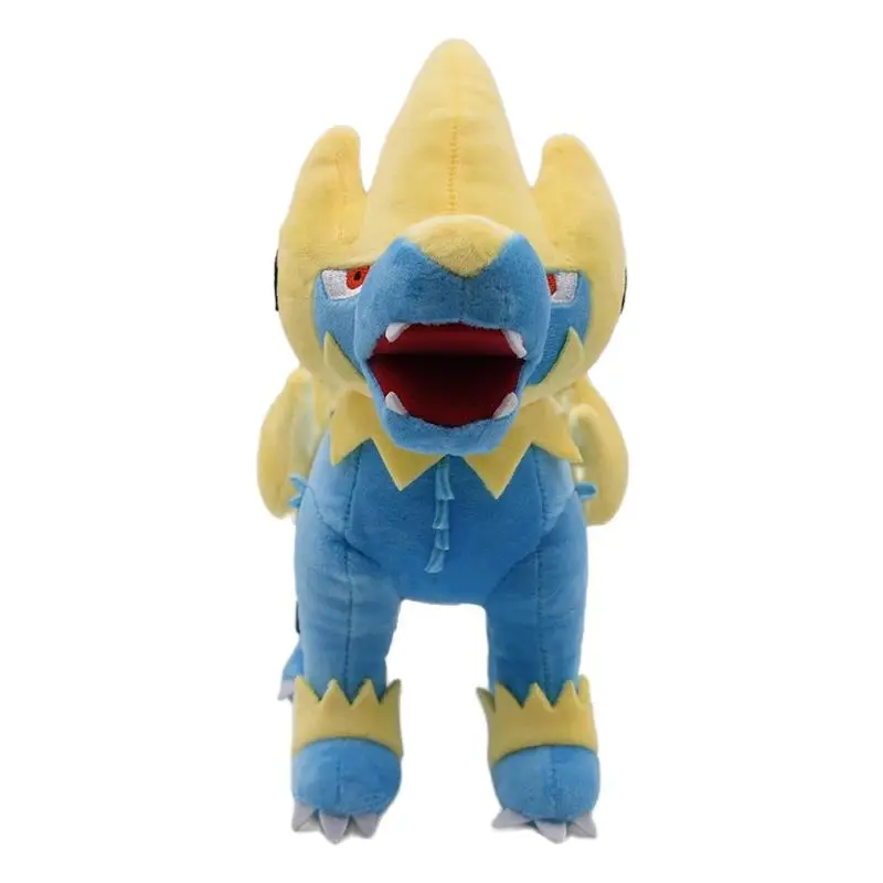 TAKARA TOMY Pokemon LEGENDS Manectric 9 inches Plush Toy , Nintendo Pokémon Switch Cartoon Game Dog Stuffed Animal Teddy Doll