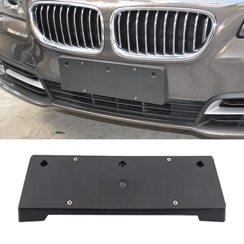 

Car Front Bumper License Plate Bracket Holder For BMW 5 Series F10 F11 2014-2017 Car Accessories