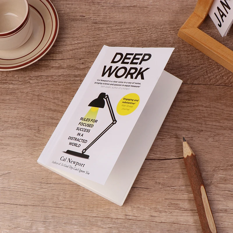 Deep Work By Cal Newport Rules For Focused Success In A Distracted World Novel Paperback In English Reading Books