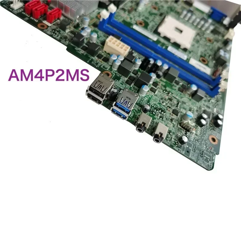 สําหรับ Lenovo M725S 720-18APR M520 เมนบอร์ด AM4P2MS 01LM579 01LM574 AM4 DDR4 Mainboard 100% ทดสอบ OK ทํางานอย่างเต็มที่