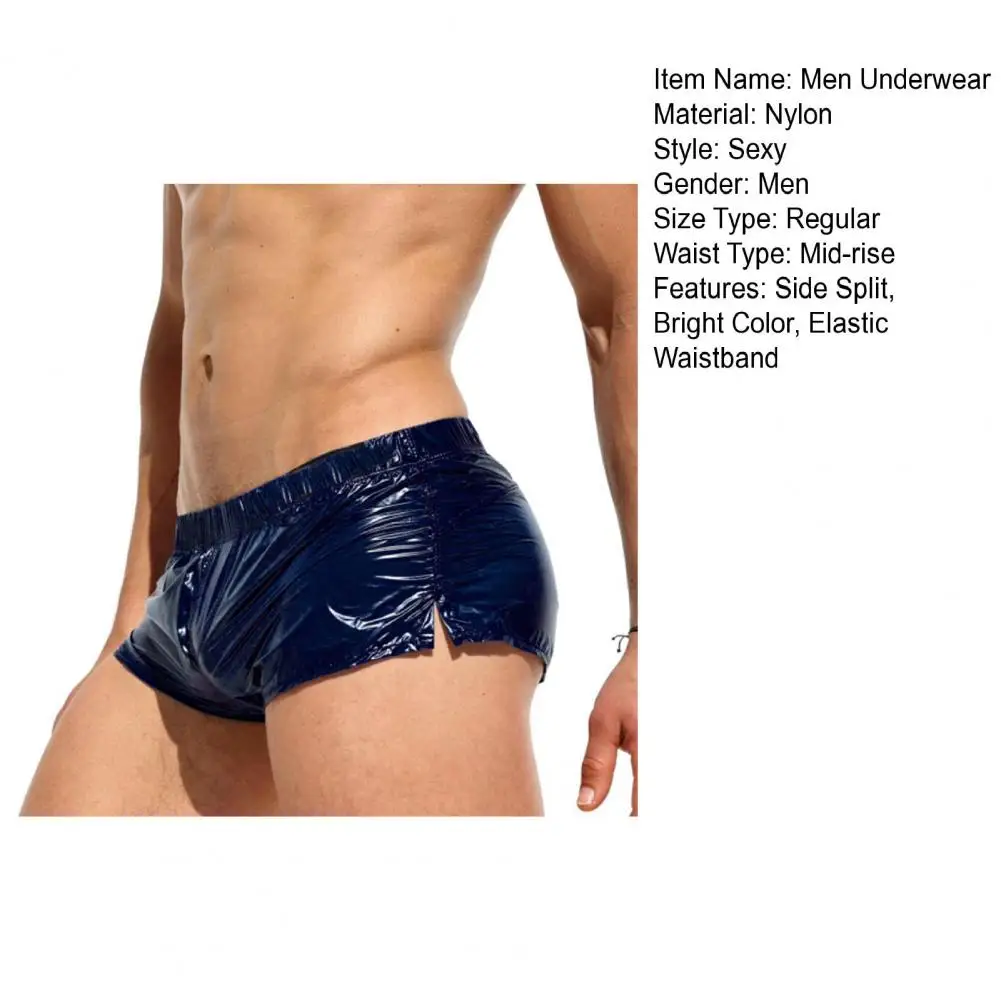 Männer nass verführer isch sexy Boxershorts dünne transparente Unterwäsche Shorts Trunks elastische bequeme weiche Unterhose Höschen
