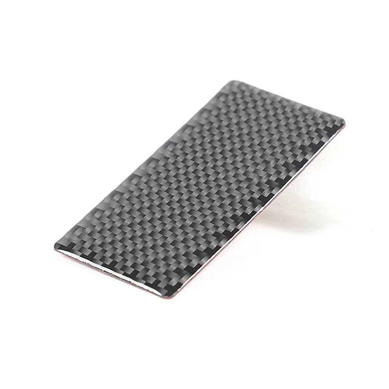 Fit For Hummer H3 2005-2009 Soft Carbon Fiber Car Passenger Storage Box Switch Cover Trim Sticker Interior Car Accessories 2
