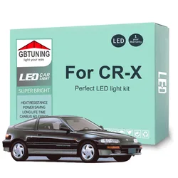 Car Accessories For Honda CR-X CRX 1988-1992 1993 1994 1995 1996 1997 1998 Canbus Dome License Plate LED Interior Light Bulb Kit