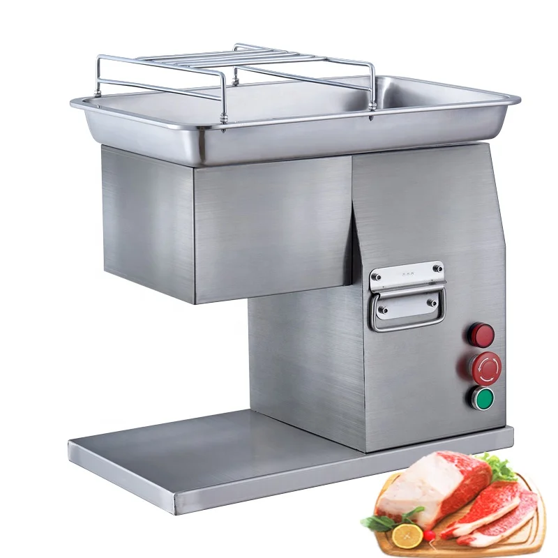 Meat Strip Cutting Beef/fish/pork Automatic Meat Slicer Machine Stainless Steel  Meet Cutter Machine Restaurant