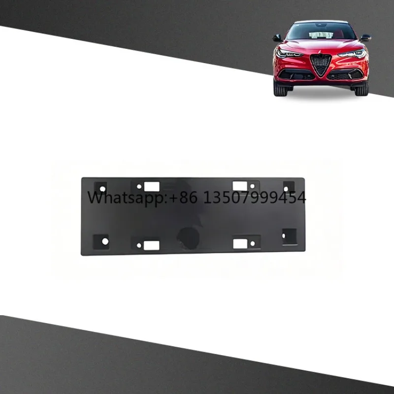 Hot Sale Front License Plate Frame for Alfa Romeo Stelvio Plastic OE 50552140/50535871 Affordable Auto Parts