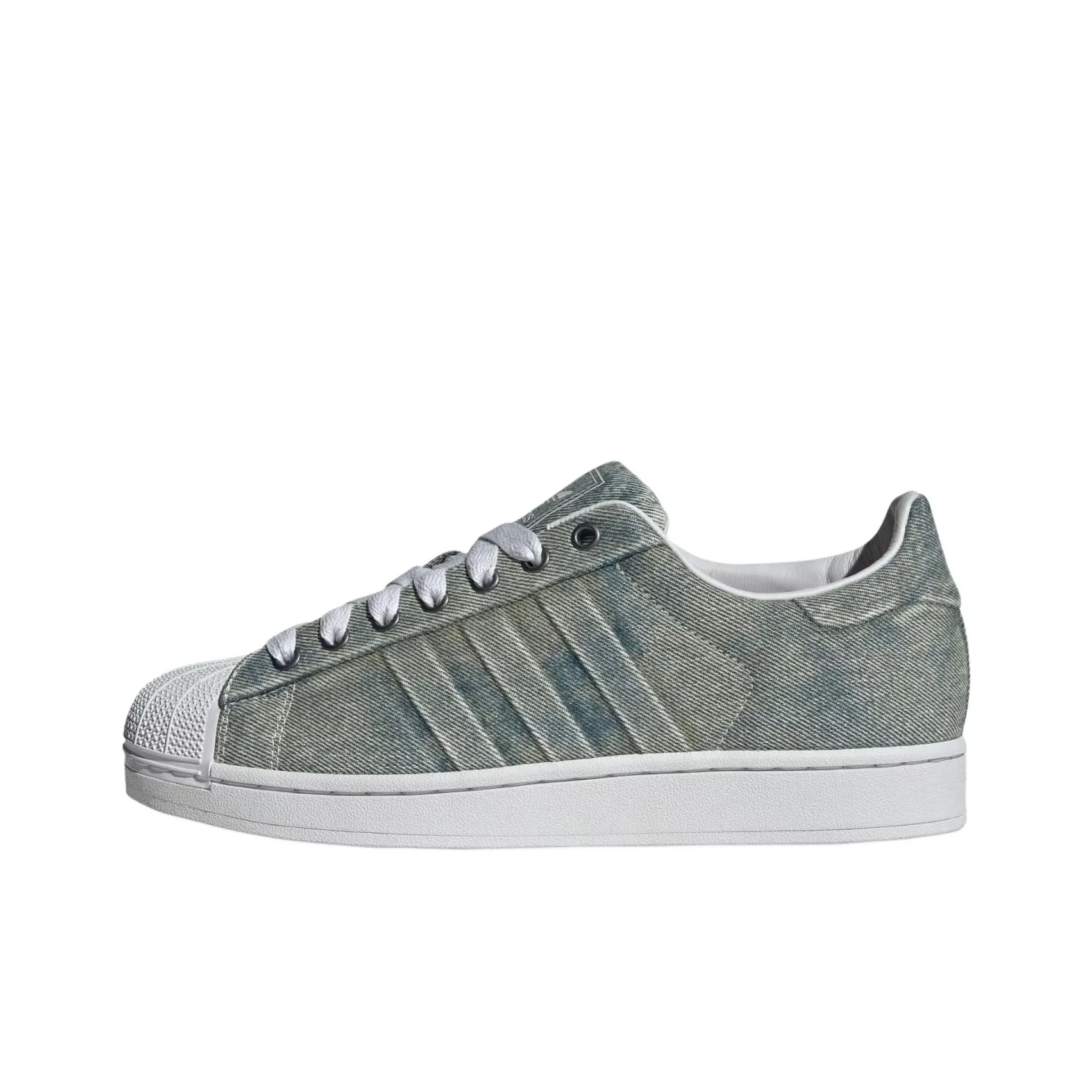 Adidas Originals Superstar 82 Textile, Rubber Classic And Versatile Skateboard Shoes Unisex Gray Blue JQ3239
