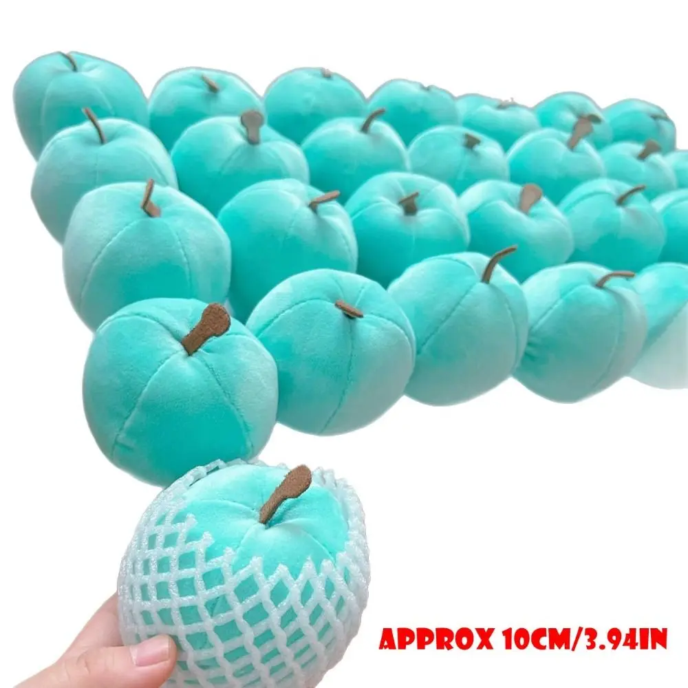 Regalo creativo Peluche da 10 cm Morbido antistress Decomprimere Giocattolo di frutta Colore blu Cotone PP Piccolo ornamento