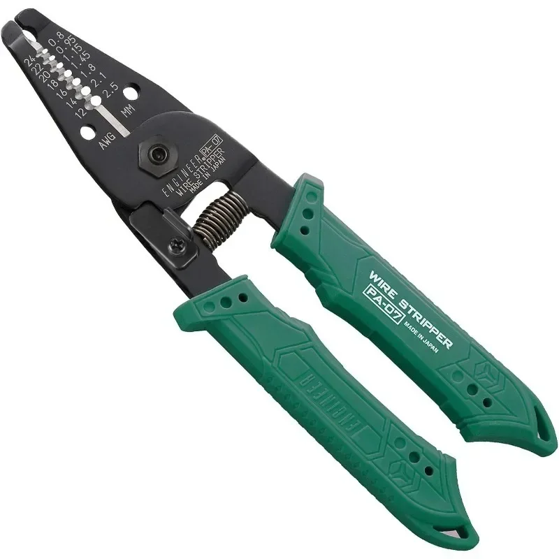 

(AWG24 - AWG12) Spring loaded Comfortable Handles PA-07 Professional Precision Wire Strippers for Thin Wire