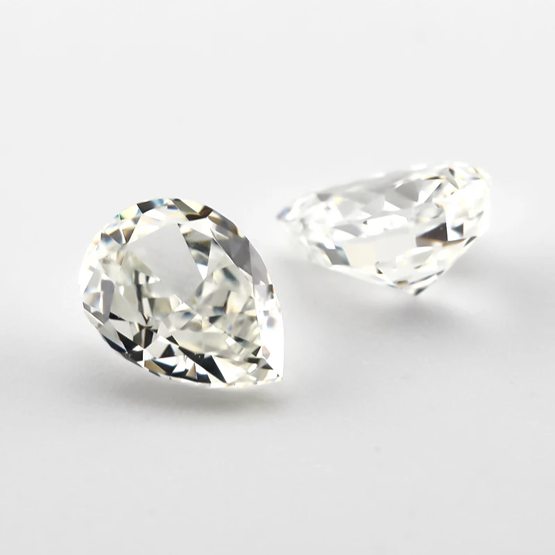 6x8mm Birnenförmige Crushed-Ice-Schliffe Lose CZ-Steine 5A Sortierte Farben Kubische Zirkonia Synthetische Edelsteine für Schmuckherstellung – Detail 27
