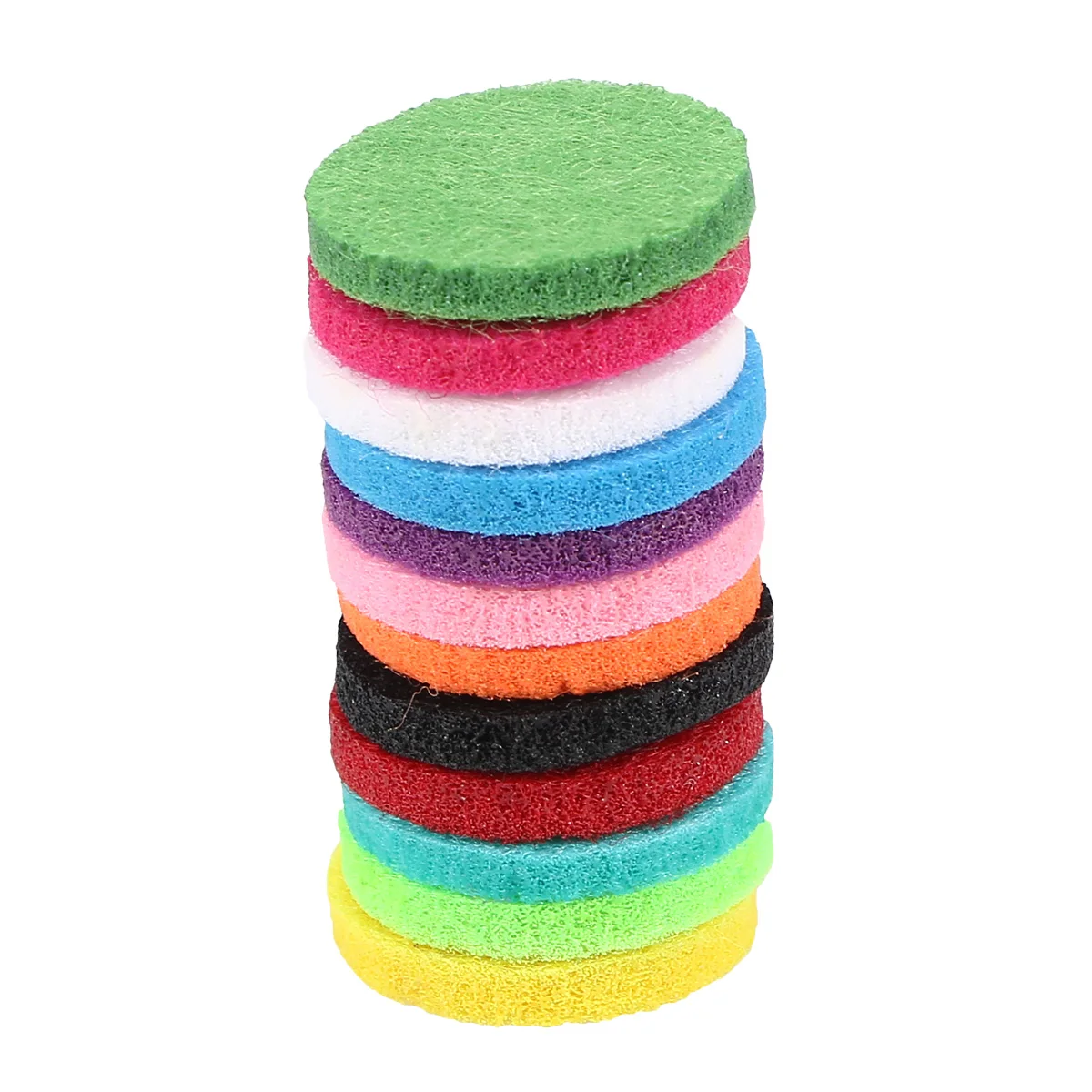 

12pcs Aromatherapy Diffuser Necklace Refill Pads Thick Absorbent Felt Pads for Locket Pendant Scents Essential Oil