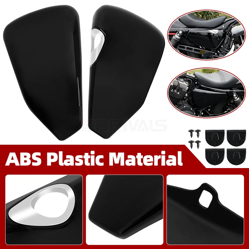 Motorcycle Battery Fairing Cover Right Side Covers For Harley Sportster XL883 XL1200 1200 883 2014-up