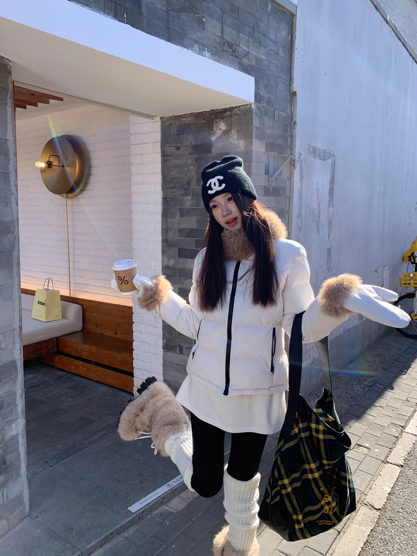 

Red Celebri ort down Jaet Women's Winter New Sle 90% White Du down White Color Beautiful Outerwear Commute Sle