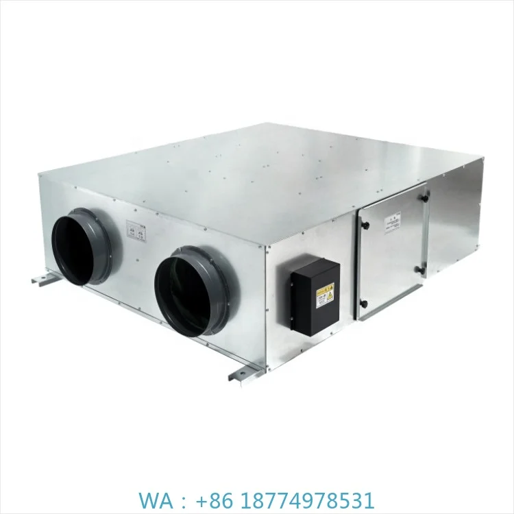 v VMC Heat Recovery Ventilation Equipment With High Quality New Ceiling Fan Rekuperator Energy Saving