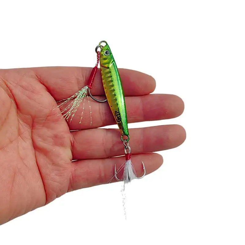 Fishing Glow Jigs 15g/6cm 7g/10g/20g/25g Jigbait Lure Shore Cast Decoys Metal Bait Artificial Lures 1 Piece Sale - Image 7