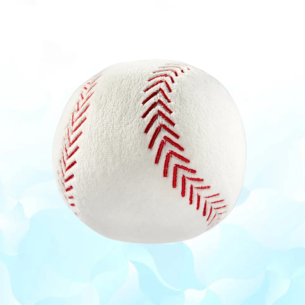 1 pz 12 cm creativo peluche palla giocattolo simulazione baseball regali festa di compleanno (bianco) peluche baseball