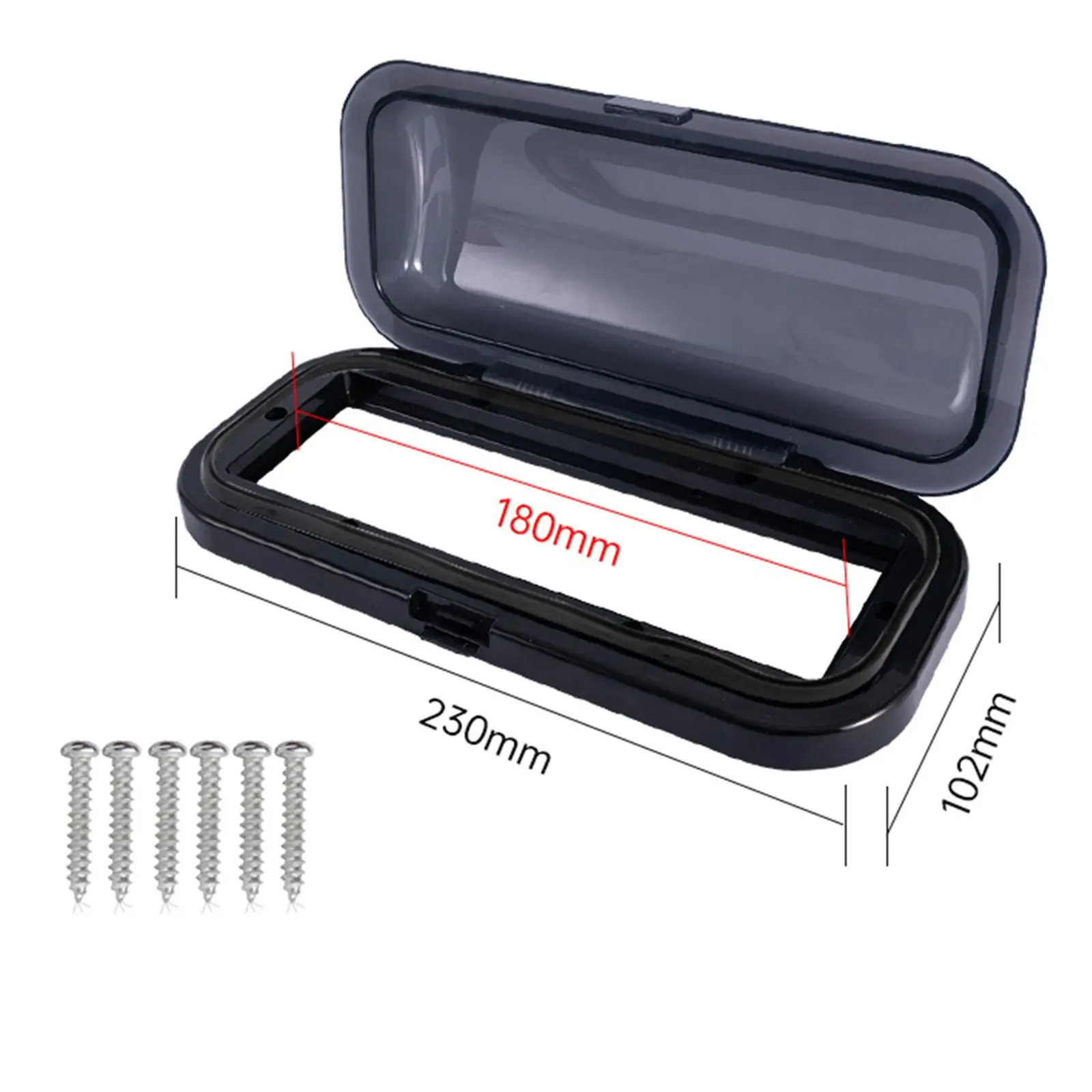 راديو ستيريو بحري غطاء مقاوم للماء احترافي 23 × 10 سم يمكن تركيبه بسهولة استبدال أجزاء خفيفة الوزن وقوية ملحقات عالمية #6